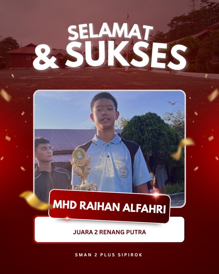 Selamat kepada siswa-i kami yang berhasil meraih juara pada ajang O2SN tingkat kabupaten TAPANUL (4)