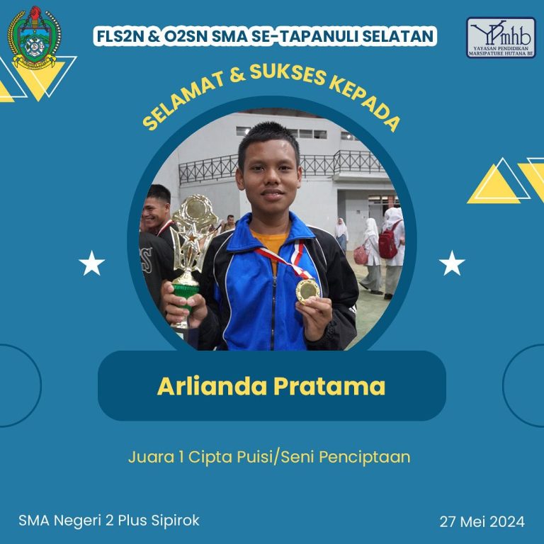 Selamat kepada siswa-i kami yang berhasil merebut juara pada ajang FLS2N tingkat Kabupaten Tapan (4)