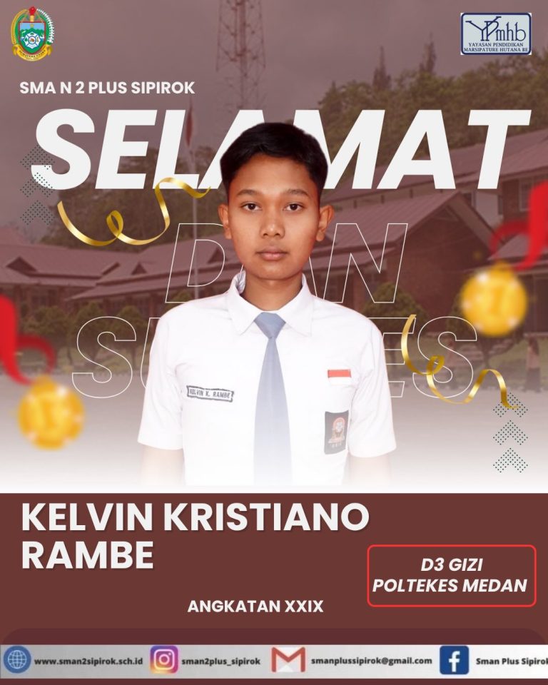 Selamat dan Sukses‼️🤩Keluarga besar SMA Negeri 2 Plus Sipirok mengucapkan selamat kepada siswa- (1)